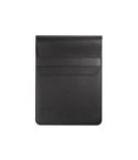 VENTURE NOTEBOOK, PU cover for notebooks up to 14", Black, 92590-103