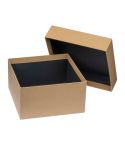 Cardboard gift box, Beige, MA9259413
