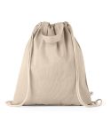RISSANI, Drawstring bag with recycled cotton (70%) and polyester (30% rPET) (140 g/m²), 92936