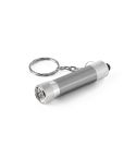LERGAN, Aluminium keyring with a 3 LED flashlight, 93141