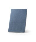 COFFEEPAD SEMIRIGIDO, blocco note A5 con copertina semirigida fatta con scarti di bucce di caffè (65%), blu, 93289-104