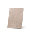 TEAPAD SEMI-RIGIDO, blocco note A5 con copertina semi-rigida in scarti di foglie di tè (65%), naturale, 93290-160