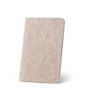 TEAPAD SOFT, blocco note A6 con copertina flessibile fatta di scarti di foglie di tè (65%), naturale, 93293-160