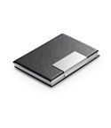 REEVES, držač za kartice od aluminija i PU, crno, 93307-103