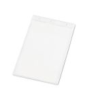 WHITMAN, navpični držalo za značke iz PVC, prozorna, 93359-110