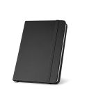 HEMINGWAY SQUARE, taccuino A5 in PU con carta a quadretti, nero, 93667-103