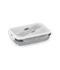 SAFFRON, Lunch Box, Retractable hermetic box in silicone and PP 640 mL, 93847