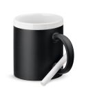 CHALKIE, Keramikbecher 360 mL, Weiß, 93957-106