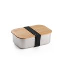 SHINO, Lunch Box, Stainless steel lunch box with bamboo lid, Natural, 94025-160