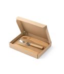 CAPPERO, Set with board and cheese knife, Natural, 94028-160