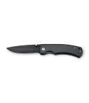 ALICK, Karbonfaser-beschieftes Aluminium-Taschenmesser, Schwarz, 94035-103