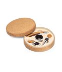 MORETO, set vino con 4 pezzi in bambù, acciaio inossidabile e ABS, naturale, 94119-160