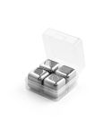 GLACIER, Set of reusable stainless steel ice cubes, Silver, 94252-107