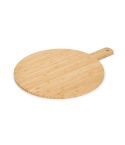 CHEESANO, Round shaped bamboo serving board, Natural, 94393-160