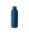 ODIN, Double wall vacuum stainless steel (36% recycled) bottle with rubber coating 550 mL, 94603