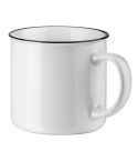 VERNON WHITE, Keramiktasse 340 mL, Weiß, 94673-106