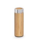 NATUREL, bottiglia termica in bambù e acciaio inossidabile (90% riciclato) 430 mL, naturale, 94683-160