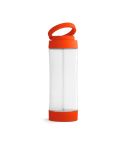 QUINTANA, Glass sports bottle with PP cap 390 mL, 94783