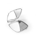 SHIMMER, specchietto compatto in metallo, argento, 94860-107
