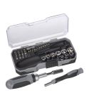 41-piece tool set incl. ratchet, Grey, MA9489407