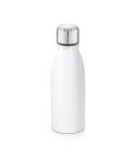 BILLY, Sublimation aluminium bottle and stainless steel cap 500 mL, White, 94957-106