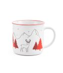 VERNON X, Ceramic mug, Red, 94959-105