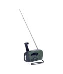 Emergency radio with hand crank, Olive, MA9573599