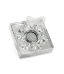 ELAINE, Decorative candle, Silver, 95836-107