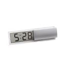 HENRY, PS digital table clock, Satin silver, 97060-127