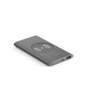 CASSINI, Power bank 4.000 mAh with 5W wireless charger in recycled aluminium (100% rAL), 97078