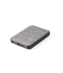 RENEWAL BATTERY, Power bank 5.000 mAh in recycled PET (100% rPET), Grey, 97094-113