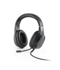 Thorne Headset RGB, ABS gaming headphones with cable, microphone and RGB LED lights, Black, 97135-103