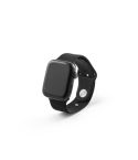WILES, Smartwatch with 185" screen, IPX4 and 3-day battery life and silicone strap, Black, 97136-103