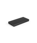 DOROTHY 10, 10.000 mAh Powerbank aus recyceltem Aluminium (100% rAL), Schwarz, 97165-103
