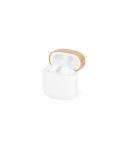 COBAIN, cuffie wireless con 5h di autonomia in ABS riciclato (100% rABS) e bambù, bianco, 97193-106