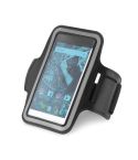 CONFOR, Sportarmband aus PU und Softshell für 65" Smartphone, Schwarz, 97207-103