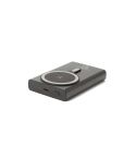 WRIGHT 10, Magnetic power bank with super-fast charging in recycled aluminum and recycled ABS 10000 mAh, Black, 97216-103
