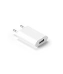 WOESE, adattatore di alimentazione USB-A 5W realizzato in ABS riciclato (100% rABS), bianco, 97361-106