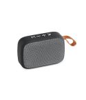 GANTE, altoparlante portatile 3W con 2h di autonomia in poliestere e ABS, grigio, 97395-113