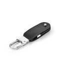 BRAGG 8GB, USB spomin z 8GB v PU in s karabinčkom, črna, 97438-103