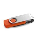 CLAUDIUS 8GB, 8 GB USB flash drive with metal clip, 97549