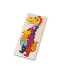 DIPLODOCO, puzzle a forma di dinosauro in multistrato di pino, Luce naturale, 98003-150