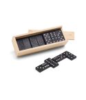 MIGUEL, gioco del domino in scatola di legno con coperchio, Luce naturale, 98004-150