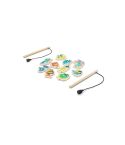 FISHY, gioco da pesca composto da 10 pesci in legno, ideale per bambini, naturale, 98160-160