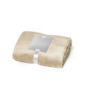 DYLEAF, (240 g/m²) fleece blanket with ribbon wrap and personalisation card, 99075