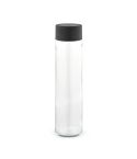 Turia 750 Glass Bottle 780ml. Black lid, transparentan, ABT054-110