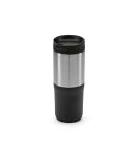 Orange Travel Cup rSS 600ml. Dreifachwandig und auslaufsicher, Schwarz, ACP004-103