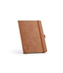Howthorne A5 Notebook rPU cover. 70gsm FSC® 196 pages, Light brown, ANT011-111