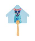 Digibreeze Boo, ventaglio da mano personalizzato, bianco, AP715036-A