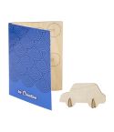 SendCraft, po meri izdelana sestavljanka razglednica, avto, bela, AP715048-C